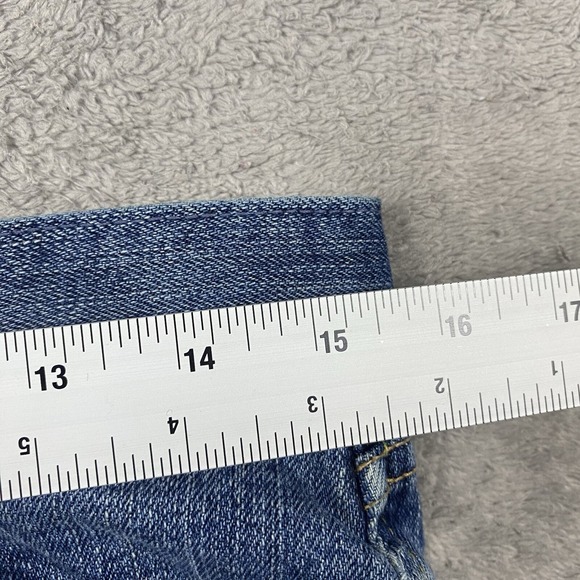 Abercrombie & Fitch Jean Shorts Womens Size 4 Blue - Picture 5 of 13